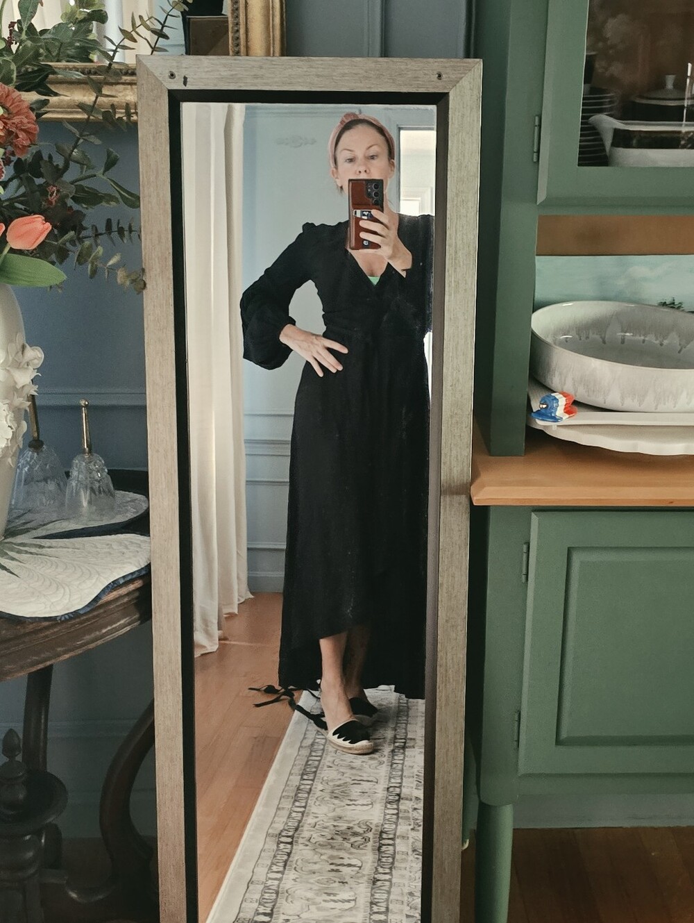 Christy Dawn Bergen Dress Black XS- Like new!